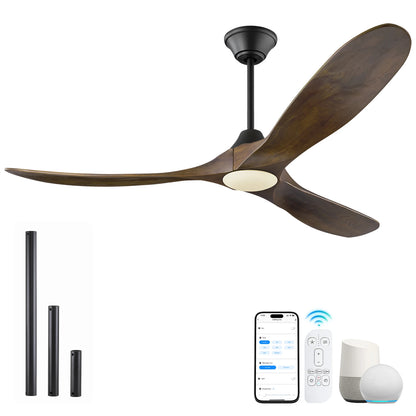 52/60/70"  Ceiling Fan with Light