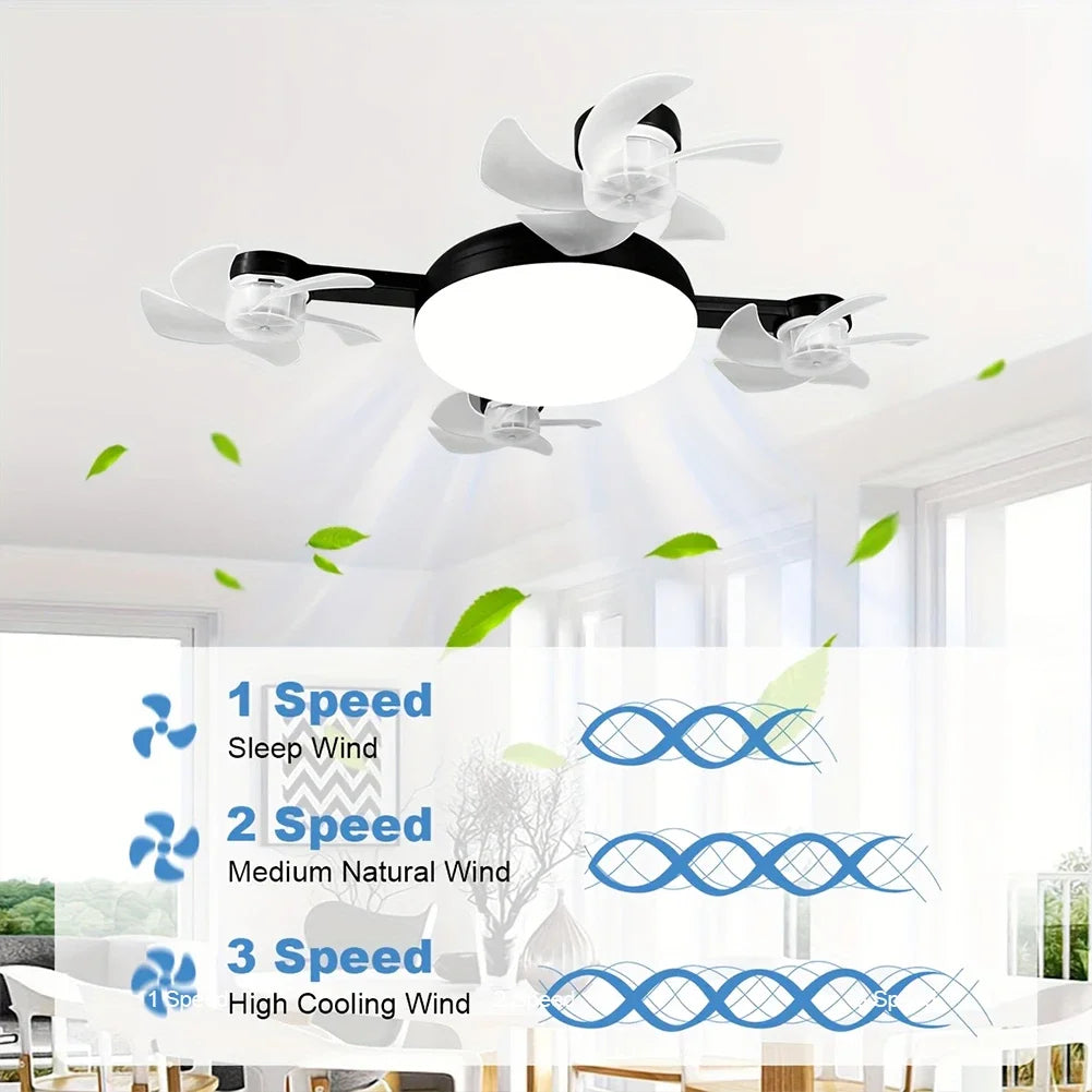 Hanging Drone Fan Light