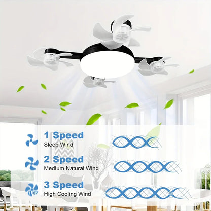 Hanging Drone Fan Light