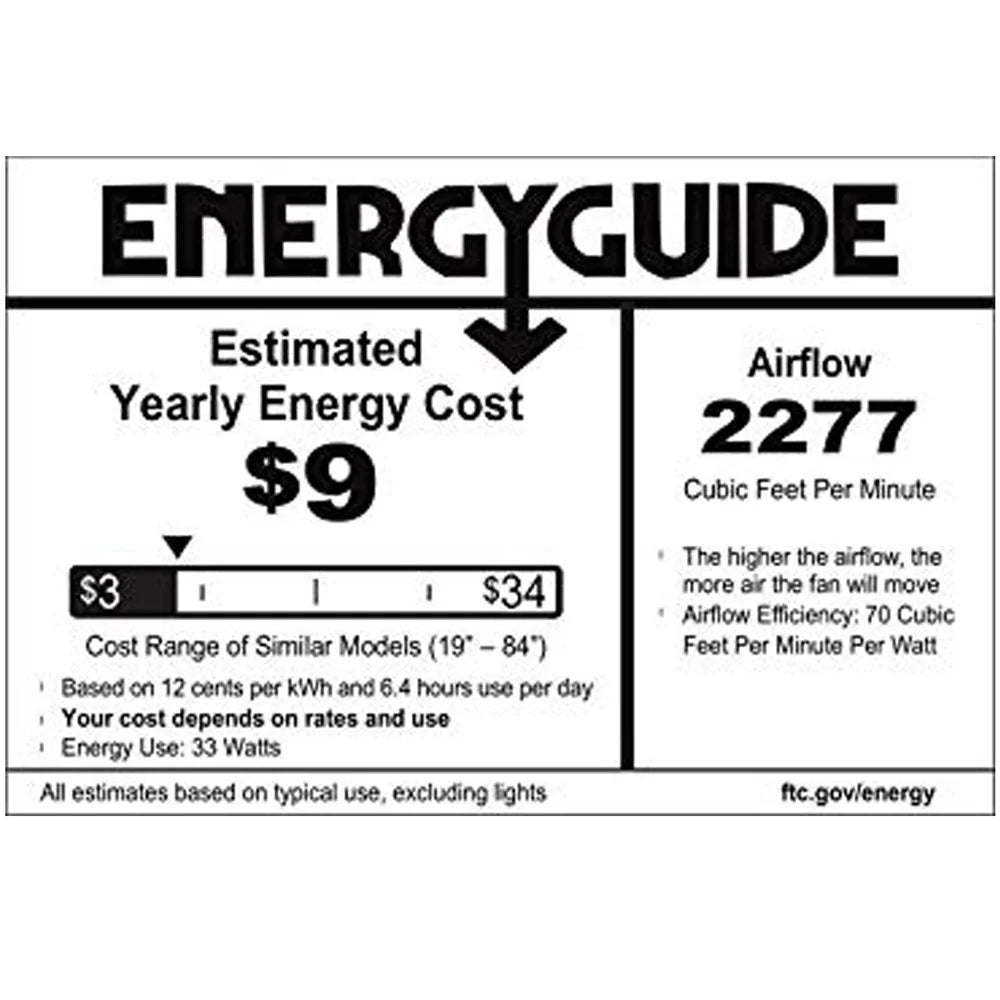 42" Ceiling Fan with Light