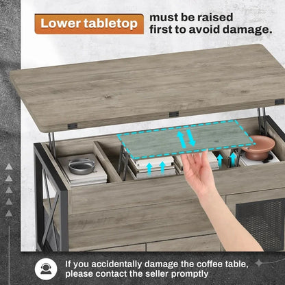 40" Lift Top Coffee Table,