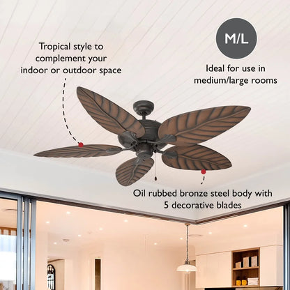 52 Inch Indoor Outdoor Ceiling Fan
