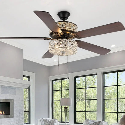 52" Ceiling Fan with Light
