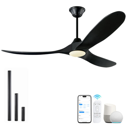 52/60/70"  Ceiling Fan with Light