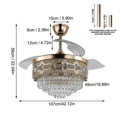 Ceiling Fan Chandelier