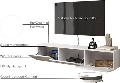 Floating  TV Stand up to 75 Inch TV