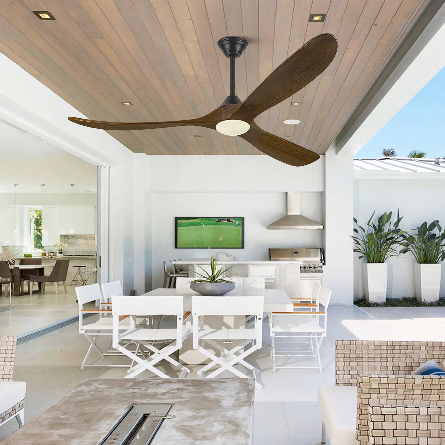 52/60/70"  Ceiling Fan with Light